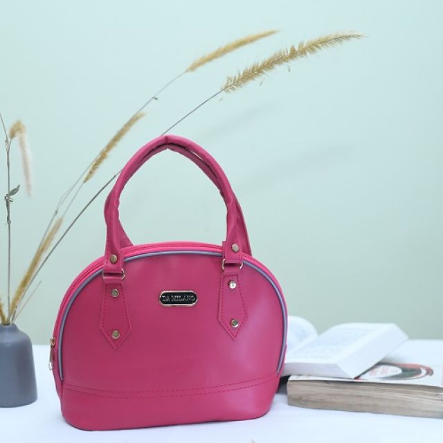 Girls Pink Hand-held Bag