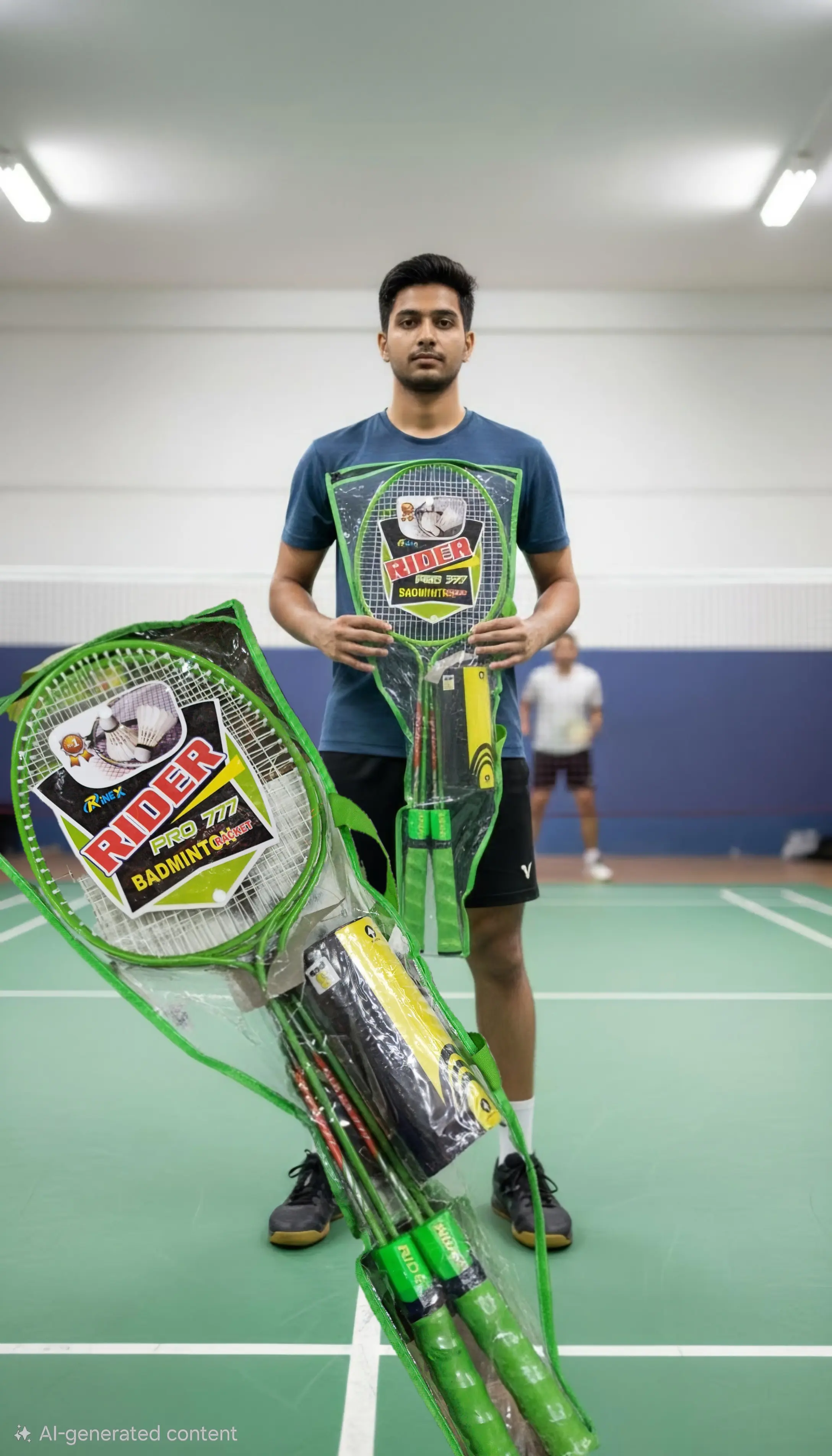 Rider Double rod racket